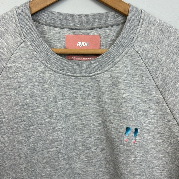 Ayda The Teddy Sweatshirt Sz L - Picture 3 of 10